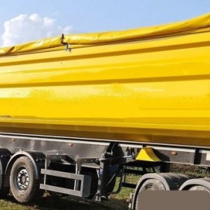 foto zánovní 37m3 dumper návěs vana sklápěč Schwarzmueller KIS 3/E
