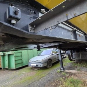 foto zánovní 37m3 dumper návěs vana sklápěč Schwarzmueller KIS 3/E